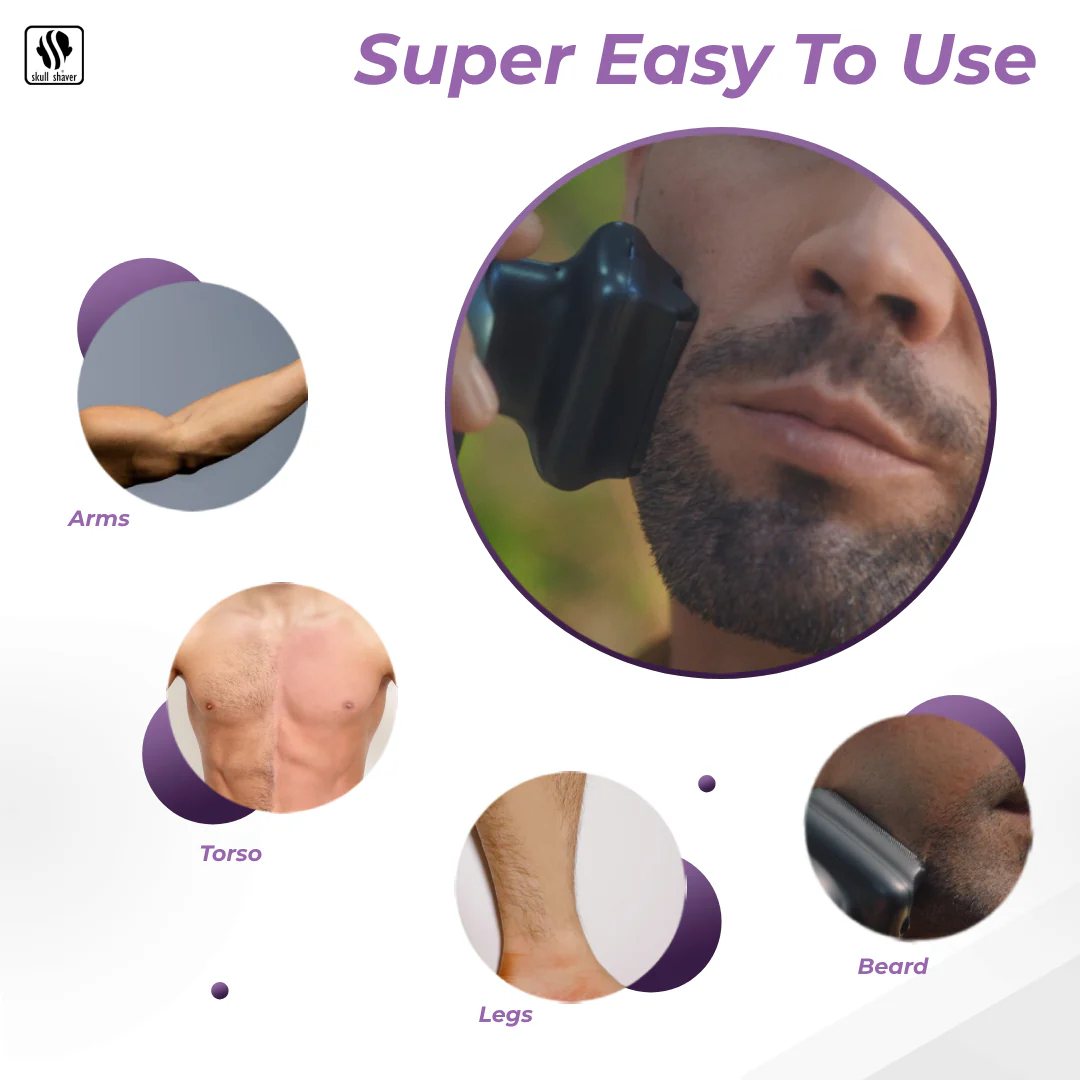 One Lion Silver PRO Foil shaver | Two foil options: Standard and Sensitive included - Image 4