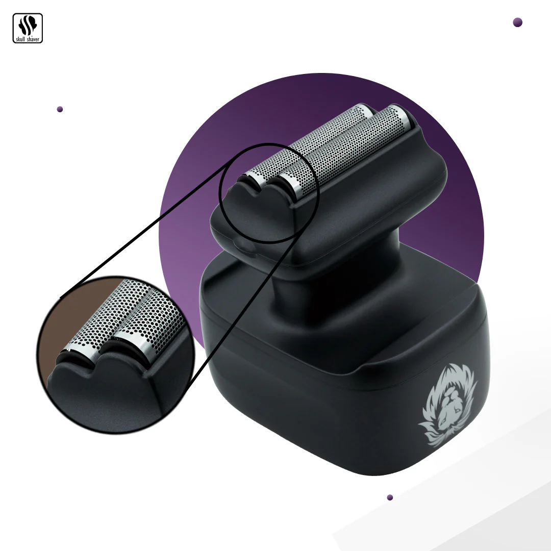 One Lion Silver PRO Foil shaver | Two foil options: Standard and Sensitive included - Image 5