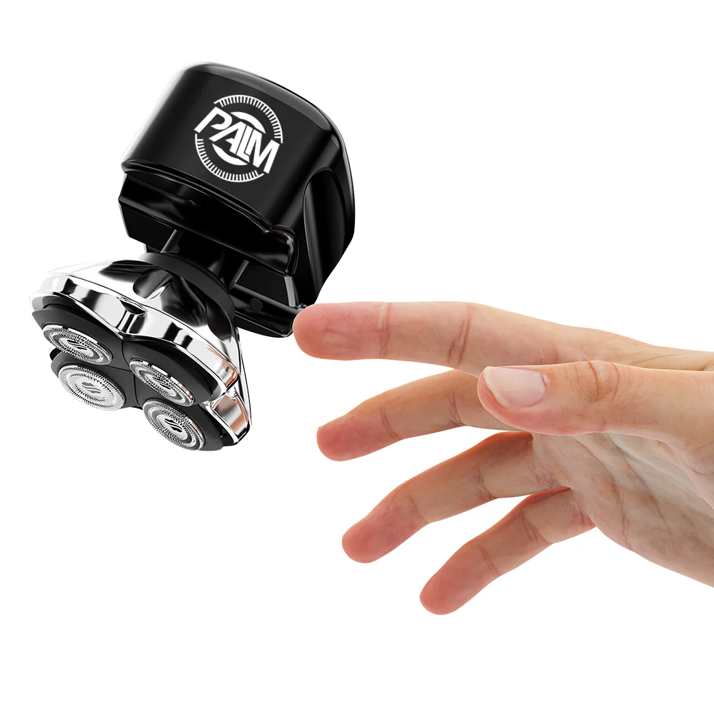 Palm MX5 Head & Face Shaver | 2025 Version | Upgraded with PRO 4-Head Blade - Image 3