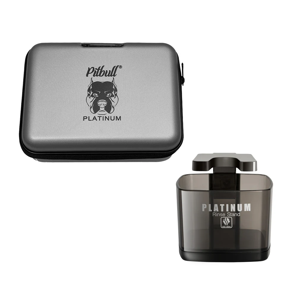 Pitbull Platinum PRO PX5 Head and Face Shaver | 2025 Version (with Deluxe Travel Case & Rinse Stand) - Image 7